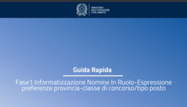 Immissioni in ruolo scuola 23.24. La Guida all'informatizzazione Nomine In Ruolo Espressione preferenze provincia classe di concorso tipo