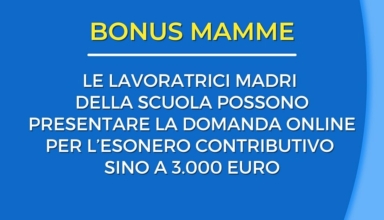 bonus mamme OggiScuola